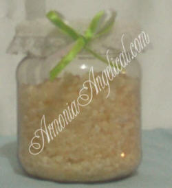 Sales Aromaticas para Ti�a y Ba�o 200 Grs en Bote