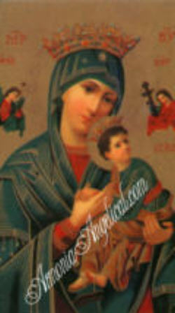 Imagen de La Virgen del Perpetuo Socorro. Para Cartera