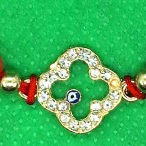 Amuleto Pulsera de Proteccion Ojo que todo Lo ve Ayuda de los Cuatro Vientos_C