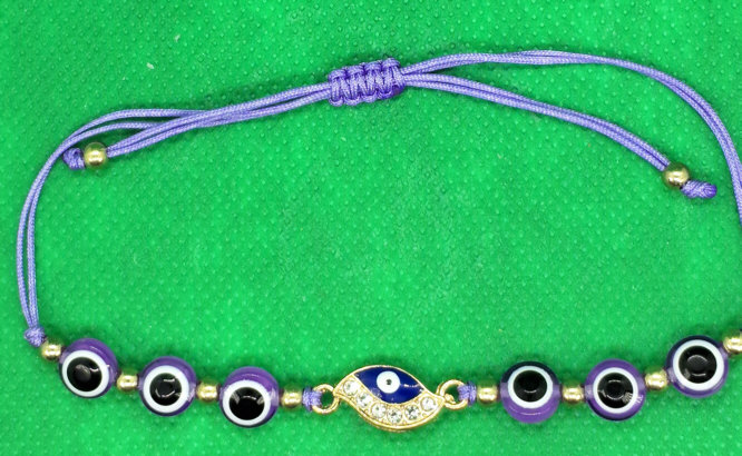Amuleto Pulsera de Proteccion Ojo que todo Lo ve Para Solo tener Lagrimas DE FELICIDAD_A