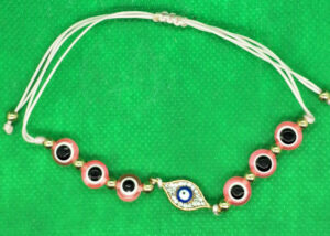 Amuleto Pulsera de Proteccion Ojo que todo Lo ve Para Ver Detalles en Situaciones_A
