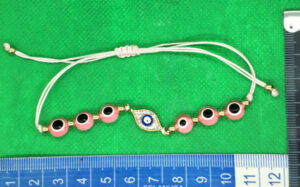 Amuleto Pulsera de Proteccion Ojo que todo Lo ve Para Ver Detalles en Situaciones_B