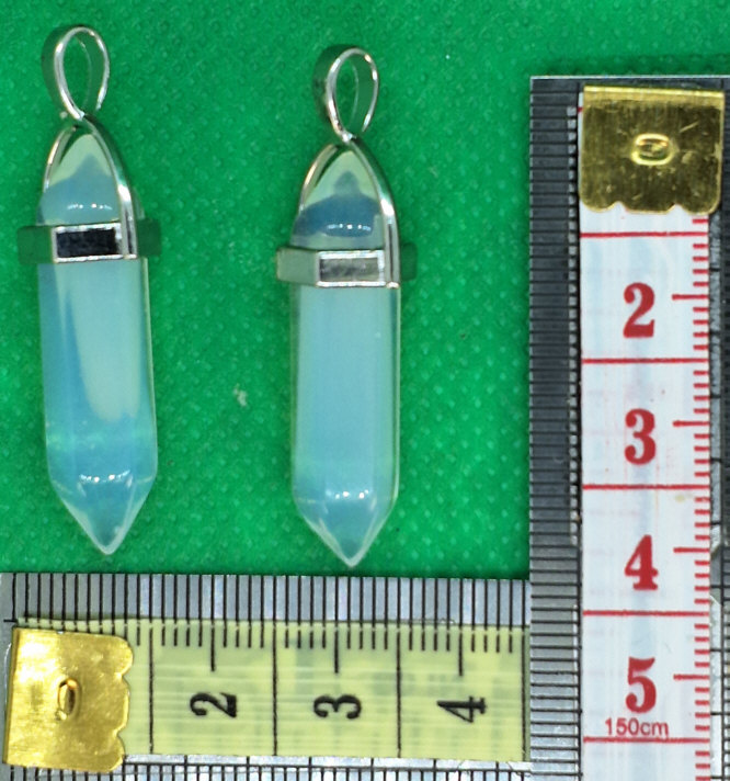 Amuleto Talisman Punta Azul Cielo 2 Colgantes Para que ambos o ambas sientan esa conexion cercania proteccion y amor_B