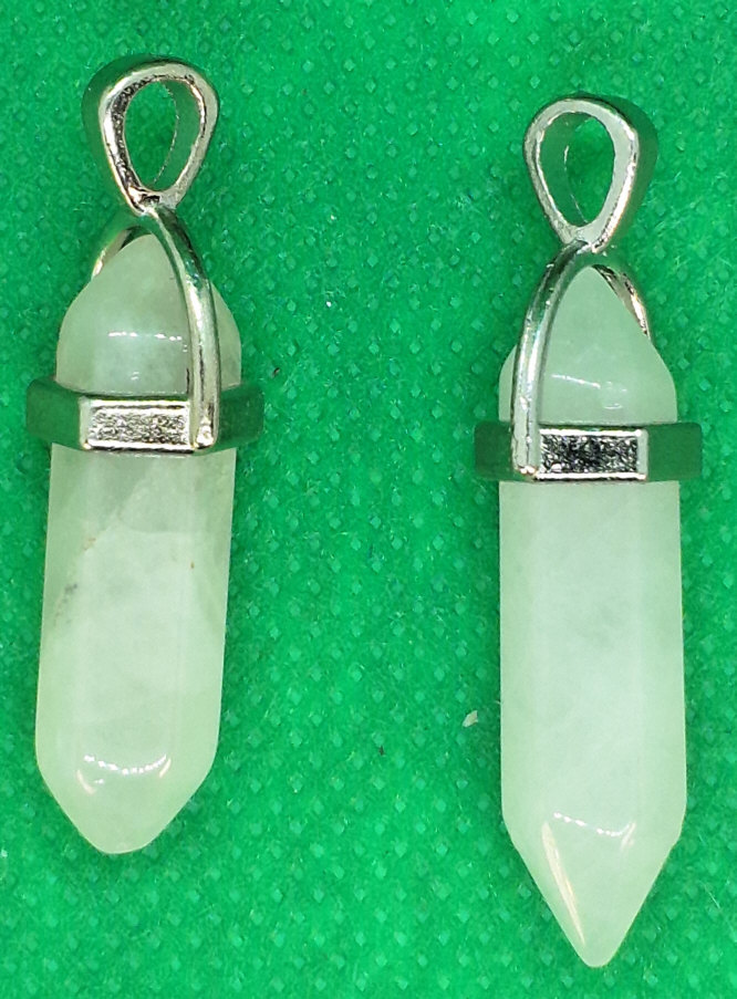 Amuleto Talisman Punta Blanca 2 Colgantes Para que ambos o ambas sientan esa conexion cercania proteccion y amor_A