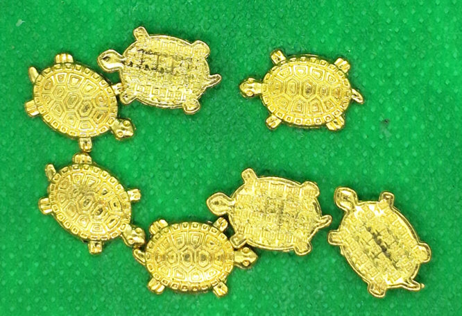 Amuleto Talisman de Abundancia 7 Tortugas de la Suerte Con el poder del 7 Todo llega a mi Invocar Abundancia Visualizar Dinero que ESTA YA EN nuestras manos_C