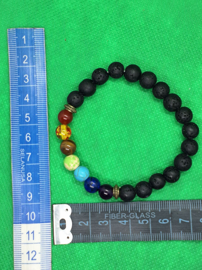 Amuletos Y Talismanes Pulsera 7 Chacras para Proteccion abundancia buena suerte_B