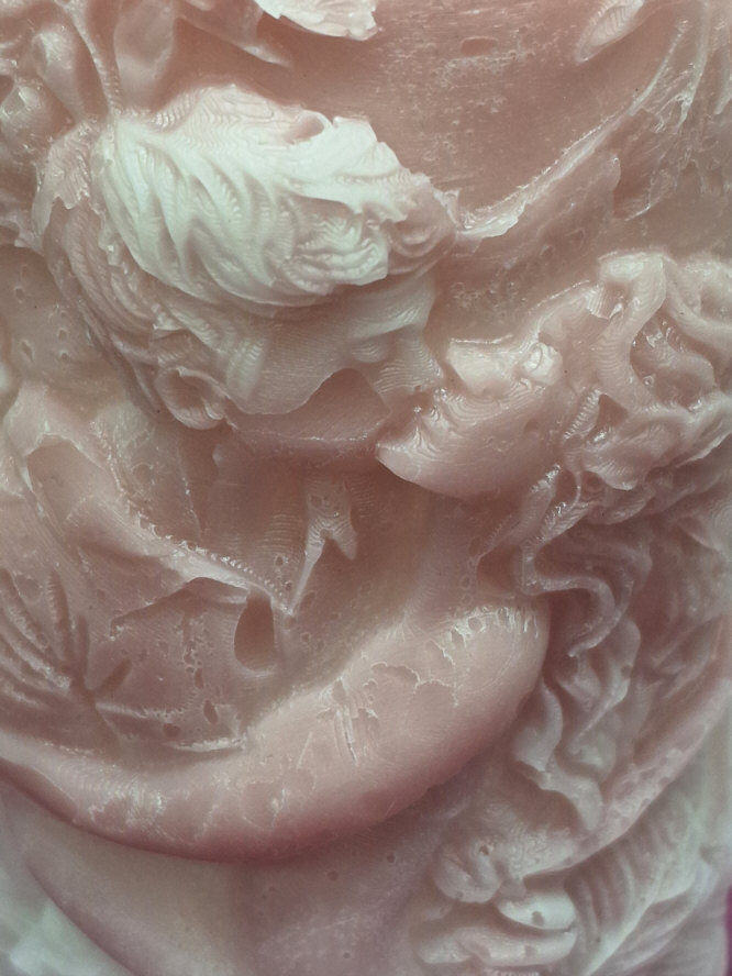 Veladora Pareja En Beso Eterno Para Proteccion Contra Envidias en el AMOR_D